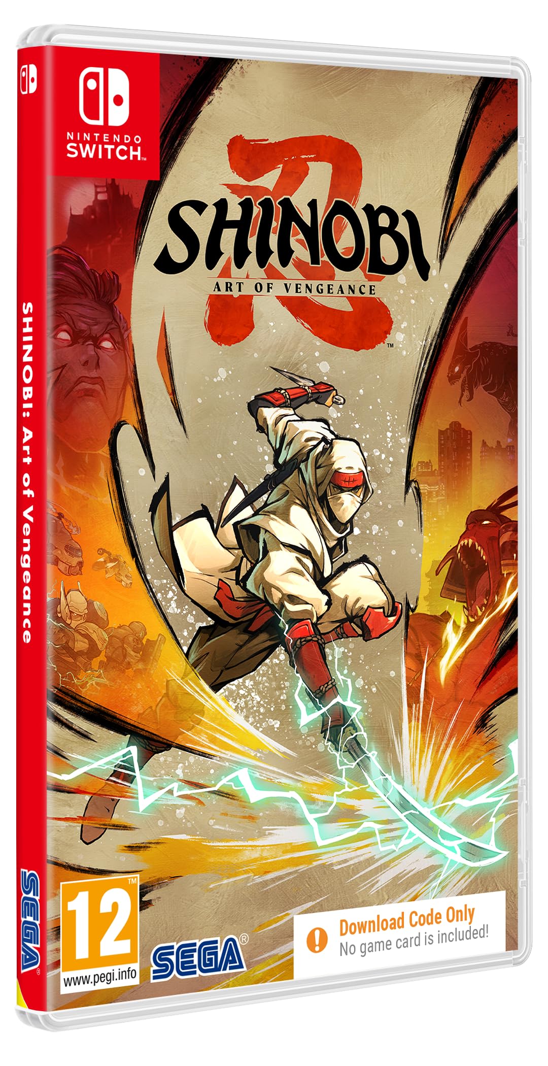 SHINOBI: Art of Vengeance (Nintendo Switch - Code in a box